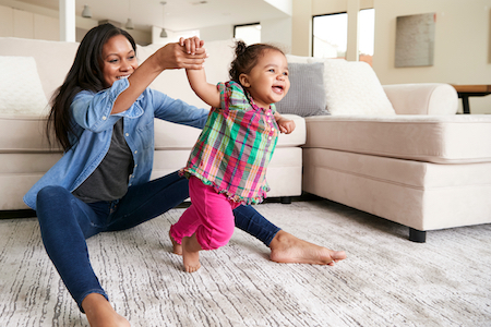 Choose Flooring That Makes Your Floors More Toddler Friendly