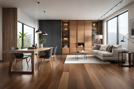 Embracing Rustic Simplicity and Natural Beauty in Hardwood Flooring